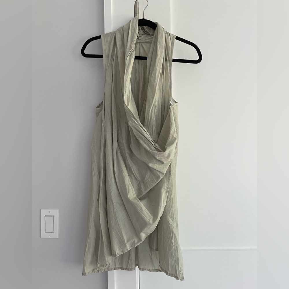 Beachy drape dress